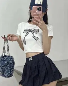 Darich ドットリボンTシャツ ダーリッチのサムネイル