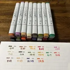 Copic コピック　おまとめ 16色セット