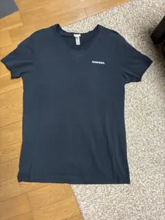 DIESEL Vネック Tシャツ ブラック