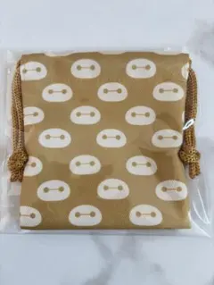 新品未開封 ディズニー シークレットきんちゃく ベイマックス 匿名配送