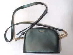 ショルダーバッグ　kate spade ダークグリーン