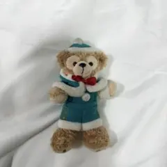 ダッフィー ぬいぐるみキーホルダー クリスマスコスチューム 2014