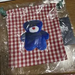 mojojojo モジョジョジョ　ギンガムチェック 赤 青ねこ