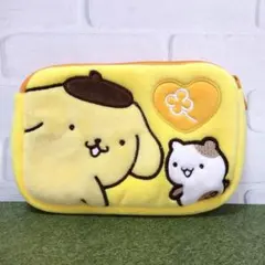 ポムポムプリン ティッシュケース ポーチ