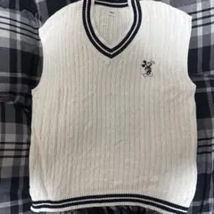 Disney ミッキーマウス ニットベスト L