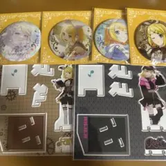 梶*8様 プロセカ はぴこれ 鏡音リン アクリルスタンド 缶バッジ