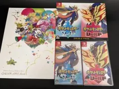 ミ*キ様 ポケットモンスター ソード・シールド ダブルパック　アートブック付き