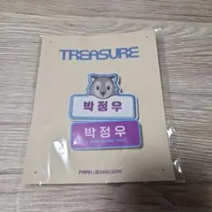TREASURE NAME TAG SET PARK JEONG WOO