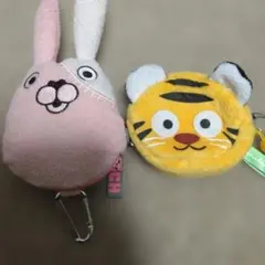ウサビッチキレネンコ・ペネロペアラジン動物ぬいぐるみポーチ2点セット