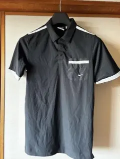 Nike Golf DRI-FIT ブラックポロシャツ