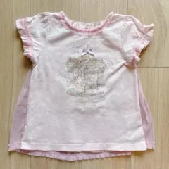 mezzo piano メゾピアノ メリーゴーランド Tシャツ 120のサムネイル