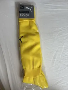 [新品未使用！] PUMA フットボールソックス イエロー 28-30cm