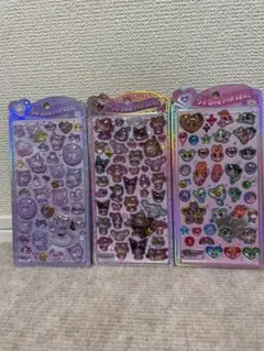 正規品　うるちゅるポップシール　パワパフ　サンリオ　クロミベビー