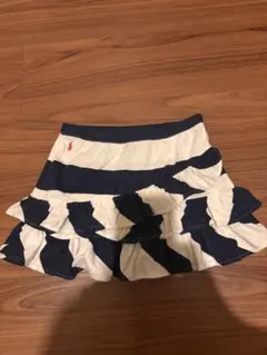 Ralph Lauren ネイビーとホワイト スカート 110〜120