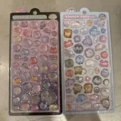 【正規品】ボンボンドロップシール　2枚セット　水族館限定