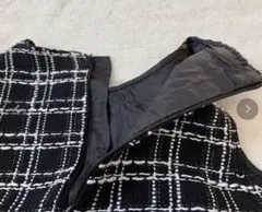 品替えSALE 120✴︎ブラックツイード　フォーマルセット✴︎