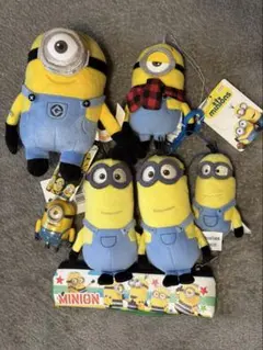 ミニオン ぬいぐるみストラップセット　まとめ売り