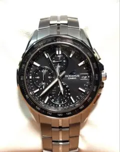 【美品】カシオ オシアナス マンタ OCW-S7000-1A2JF 黒文字盤のサムネイル