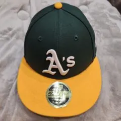 ニューエラキャップ　New Era アスレチックス　キャップ　59Fifty
