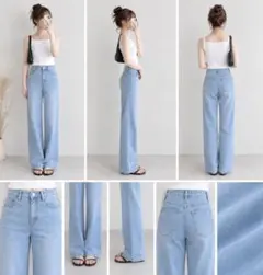 激安！訳あり！CINEMACULB ライトブルー デニムパンツ S 秋服