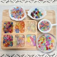 【2026めっちゃお得】ハンドメイド資材10種類まとめ売りたっぷり150g