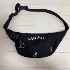 KANGOL ボディバッグ ブラック