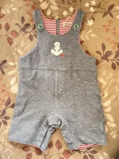 ミキハウス ロンパース サロペット 80