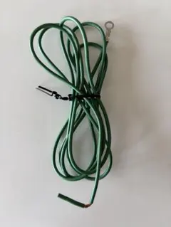 【未使用】アース線　緑　丸型端子付きのサムネイル