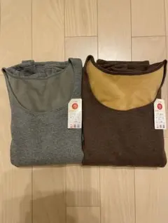 長袖インナーシャツ2点セット