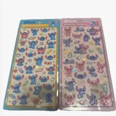 【正規品】　スティッチ　ボンボンドロップシール　らくがき　エンジェル　第二弾