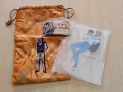 名探偵コナンセガラッキーくじ　アクリルスタンド　やわらかミニポーチ　安室透