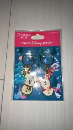 【新品未使用】東京ディズニーリゾート クリスマスキーホルダー 2011