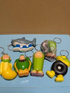 イタリアンブレインロット　スクイーズキーホルダー6個セット