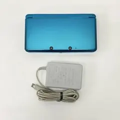 ニンテンドー3DS アクアブルー 本体 タッチペン 欠品 動作品 ④