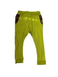 カムチャット　ライムグリーン スリムフィットパンツ 110