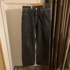 h beauty&youth ブラックデニムパンツ Sサイズ