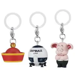 ② ドラゴンボール めじるしアクセサリー3 3点セット ガチャガチャ