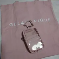 ジェラートピケ ホビートートバッグ ピンク