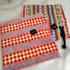 新品　atsuko matanoタオルハンカチ✕2