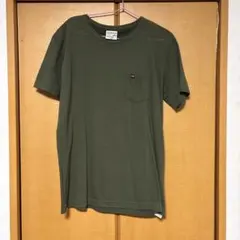 ALPHA INDUSTRIES オリーブグリーン Tシャツ Lサイズ
