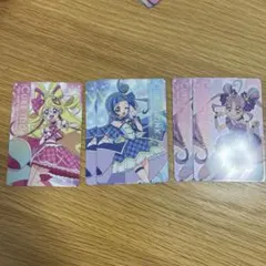 キラキラカードグミ　キュアアイドル　キュアウインク　キュアキュンキュン　集合