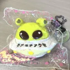 Mochimochi Akuse 宇宙エイリアン スクイーズ キーホルダー