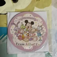 ディズニー　ダッフィーフレンズ　フロムオールオブアス　スーベニアコースター