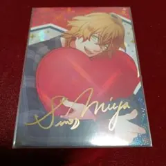 うたプリ　トレカ　DCC　箔押し　サインカード