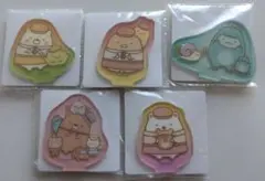 ５個セット☆映画すみっコぐらし☆ツギハギ工場のふしぎなコ☆アクリルスタンド