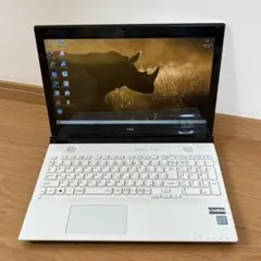 大特価！サクサク快適SSD☆人気白ノートパソコン♡カメラ付き
