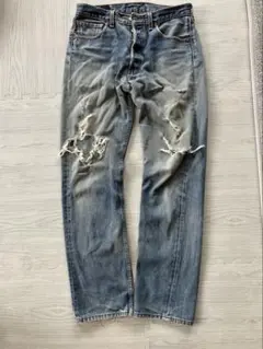 最終値下げLEVIS 55501日本製 w34クラッシュデニム - メルカリ