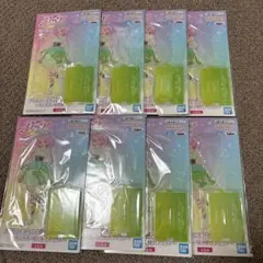 アイカツ スタンド付きアクリルプレート ルミナス・ぽわぽわプリリン　さくら　8点