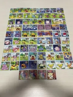 レア】ポケモン 明治ミルクココア 3Dカード もりコンプ品 16枚セット