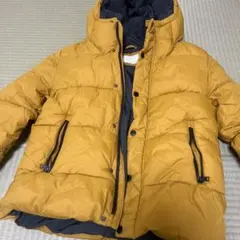 ZARA キッズダウンコート 140cm マスタード